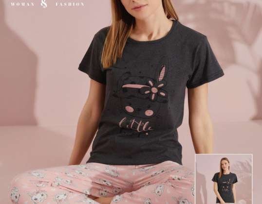 Pijamas for kvinner Legg pyjamas til dame til nattøykolleksjonen din med mange farge- og undertøysalternativer.