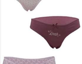 DMY Expanda a sua coleção de lingerie com cuecas femininas num pack de 3 com uma mistura de embalagens de lingerie de alta qualidade e um ajuste perfeito.