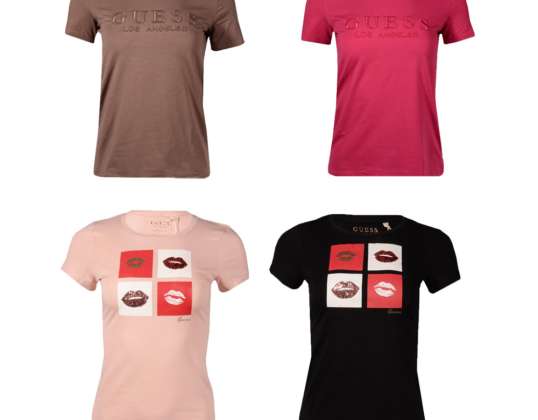 Stock Women's T-shirts By Guess Mix of colors Mix of sizes