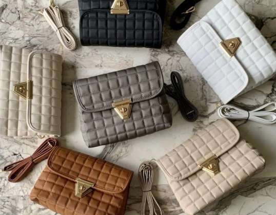 Women's handbags from Turkey in various styles for wholesale.