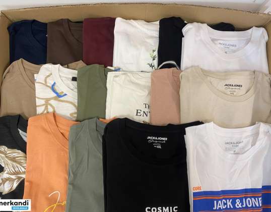 Mistura de camiseta de manga curta JACK & JONES para homens