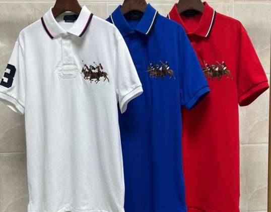 Tricou polo Ralph Lauren pentru bărbați, mărimile: S, M, L, XL, XXL