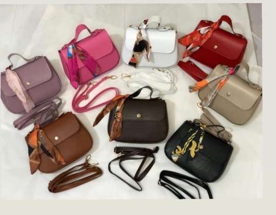 Stilfulde håndtasker til kvinder med forskellige farve- og stilvariationer.