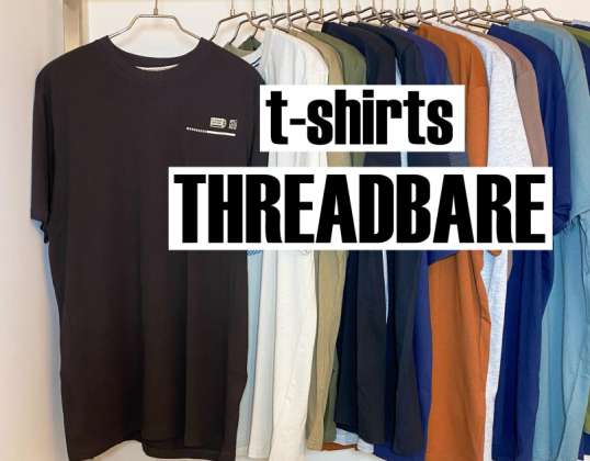 THREADBARE Mænds kortærmede T-shirt Mix
