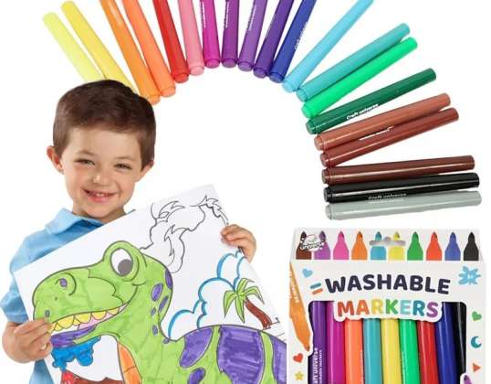Markers uitwisbare markers wasbare pennen set van 20 kleuren
