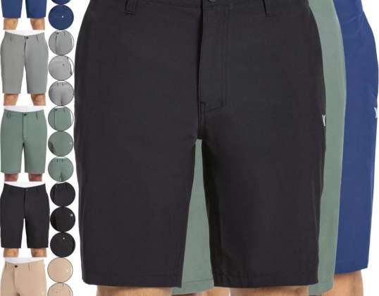 Достъпни мъжки шорти в разнообразие от цветове за търговия на дребно в X Store - размери 32/40