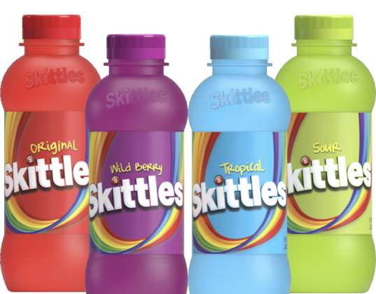 Skittles Confezione Varietà Succo 414ml | Gusti assortiti per la vendita al dettaglio e l'acquisto all'ingrosso