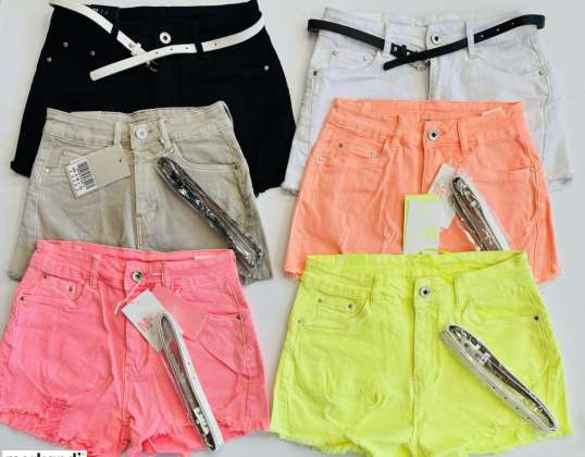 Damshorts/shorts BOMULL, mix av färger. Storlekar från xs-xl