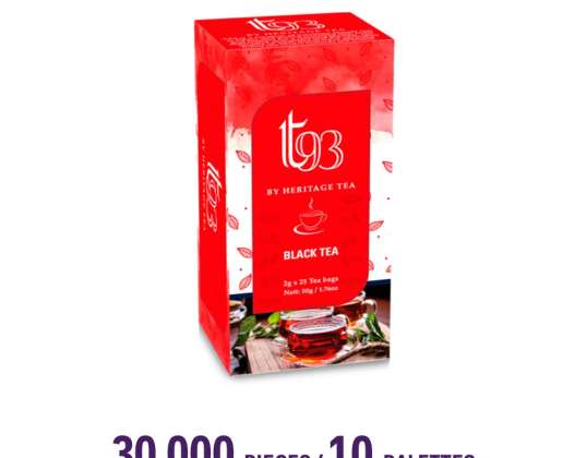 Zwarte thee 100G - Ten minste houdbaar tot 12.11.2024 - Verkoop aan professionals