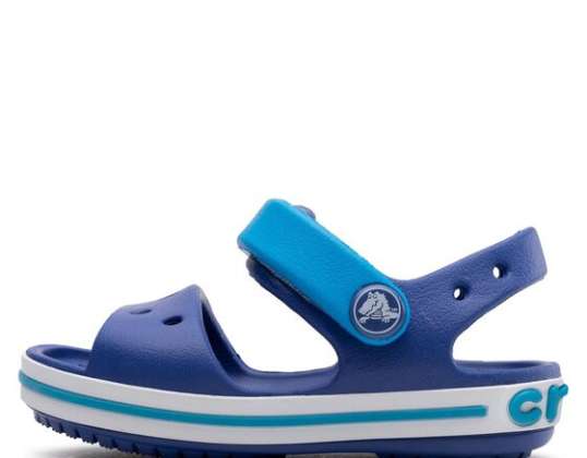 Sandales Velcro Enfant Crocs Crocband 12856 BLEU