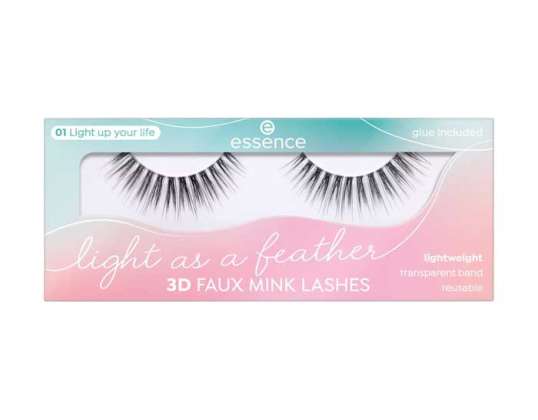 ESSENCE FINE EYELASHES. LIGHT AS F.