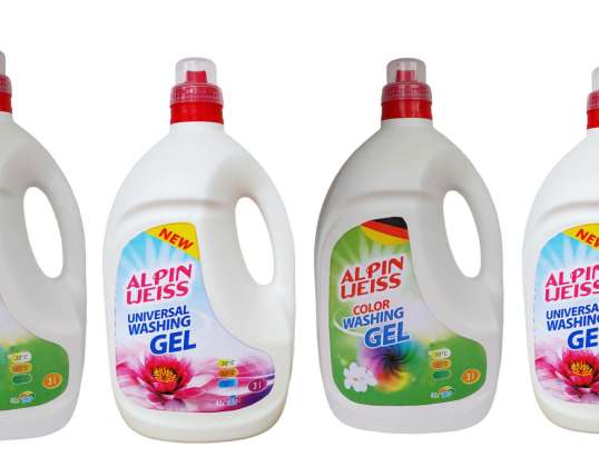 Universel und Color šķidrais mazgāšanas līdzeklis 3l, universālais un krāsainais šķidrais mazgāšanas līdzeklis, Waschmittel, Vollwaschmittel