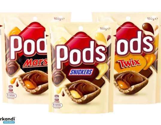 Mars Pods – jetzt in den Geschmacksrichtungen Mars, Snickers und Twix!