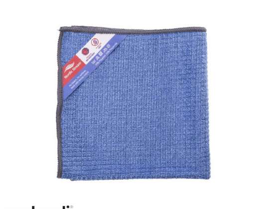 Blue Nordic Stream microfiber glass and window cloths 30x30cm