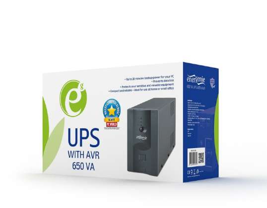 ИБП EnerGenie 650VA с AVR UPS-PC-652A