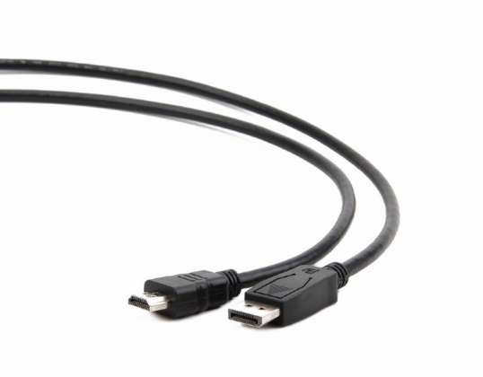 CableXpert DisplayPort na HDMI adapter kabel 1,8 m CC-DP-HDMI-6