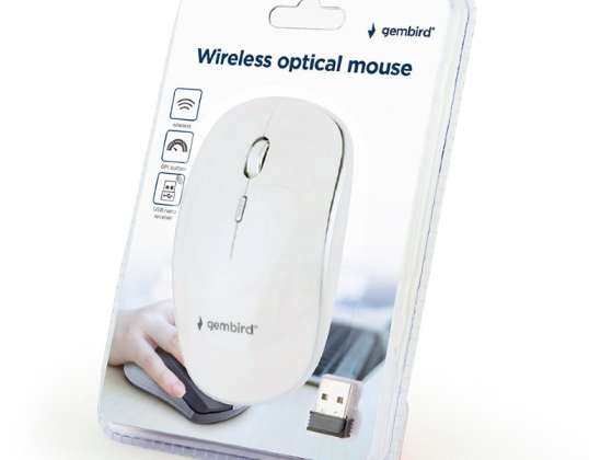 Οπτικό ποντίκι Gembird MUSW-4B-01-W