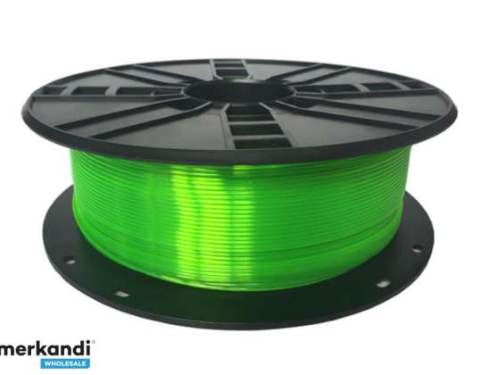 Gembird3 PLA-PLUS filament yeşili 1,75 mm 1 kg 3DP-PLA+1,75-02-G