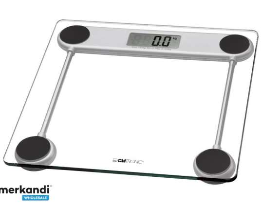 Clatronic glass bathroom scale PW 3368