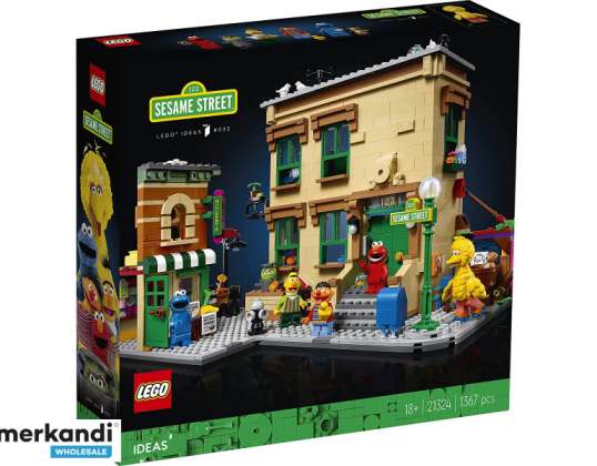 LEGO ideje 123 Ulica Sezam,| 21324