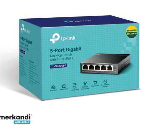 TP LINK TL SG1005P   Gigabit Switch   TL SG1005P