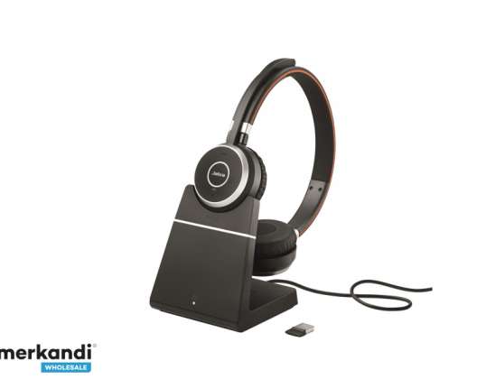 Jabra Evolve 65 SE UC Stereo inkl. Ladestation   Link 380a   6599 833 499