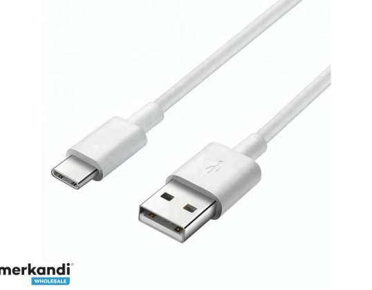 Samsung Ladegerät/Kabel   USB Typ C   Galaxy 10/10e/10  1 2m Weiß BULK