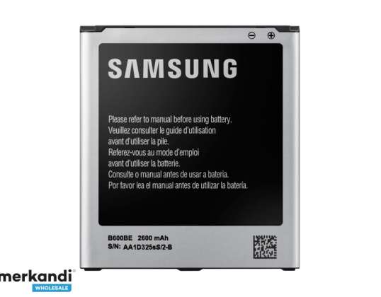 Samsung Li Ion Battery   i9500 Galaxy S4   2600mAh BULK   EB B600BEBEG