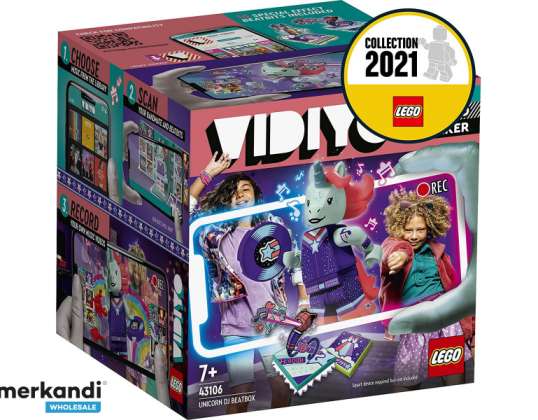 LEGO Vidiyo   Unicorn DJ BeatBox  43106