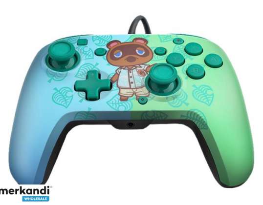 PDP Controller Deluxe Audio Animal Crossing Switch 500-134-EU-C5AC-1