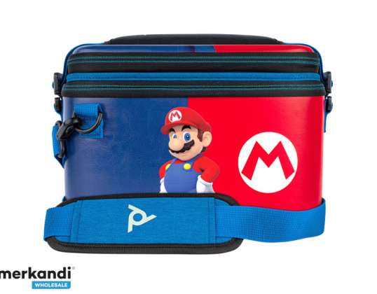 PDP Case Elite Pull-N-Go Mario Edition kytkin 500-141-EU-C1MR