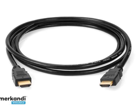 Liela ātruma HDMI ar Ethernet kabeli FULL HD (1,0 metrs)