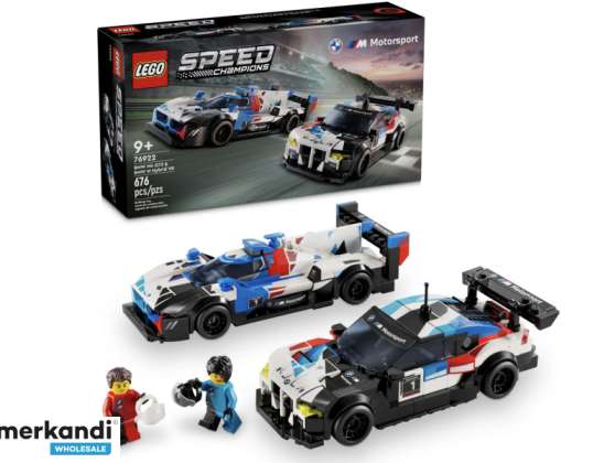 LEGO Speed Champions BMW M4 GT3 ve M Hybrid V8 Yarış Arabası 76922