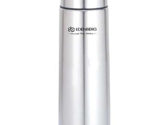 EB-617 Edënbërg Double Wall Thermos Flask - Thermos - Stainless Steel - 1 Liter