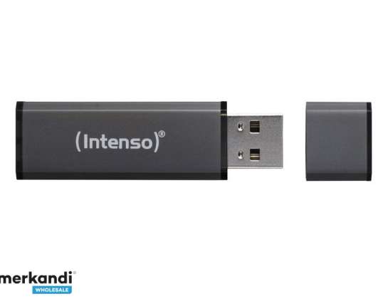 USB FlashDrive 4GB Intenso Alu līnijas antracīta blisteris