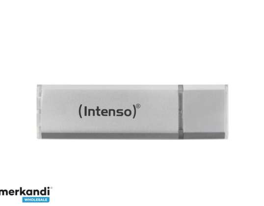 USB флаш памет 4GB Intenso Alu Line сребърен блистер