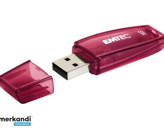 USB FlashDrive 16GB EMTEC C410 rød