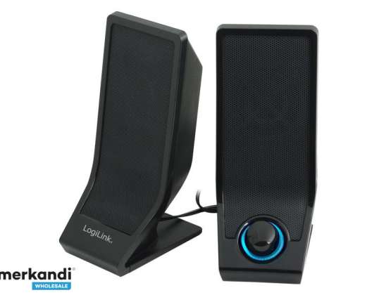LogiLink Ative Speaker USB 2.0 Preto SP0027