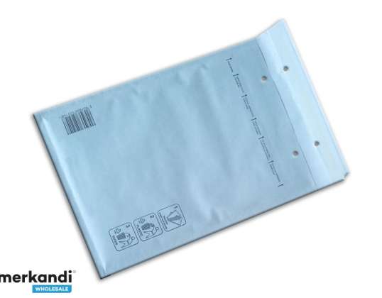 Air cushion mailing bags WHITE size F 240x350mm 100 pcs.