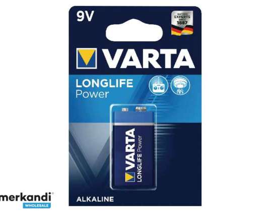 Batterie Varta Longlife Power E Block  9V  1 St.