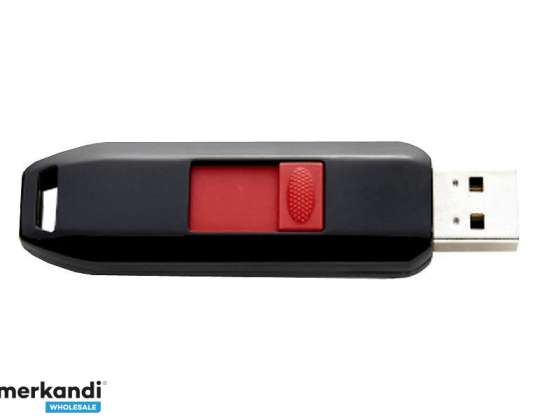 USB FlashDrive 8GB Intenso Business Line Blister preto/vermelho