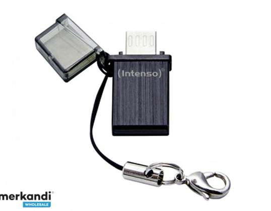 USB-minne 16GB Intenso Mini Mobil Linje OTG 2-i-1 blister
