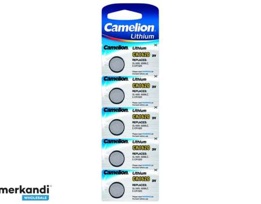 Batterie Camelion CR1620 Lithium 3V 5 pcs