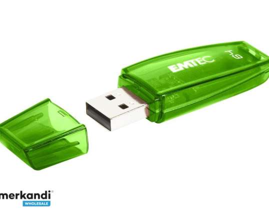 Clé USB 64 Go EMTEC C410 (Vert)