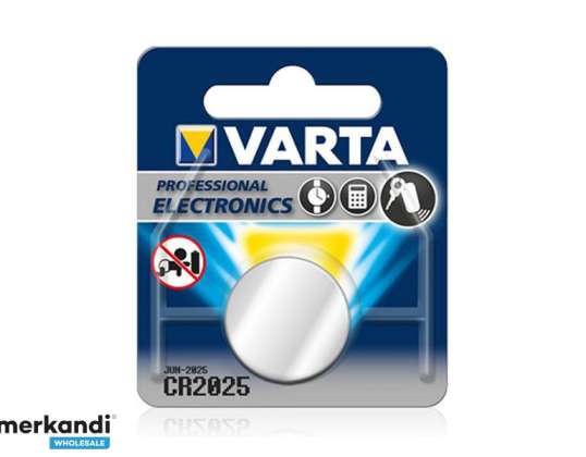 Batterij Varta Lithium CR2025 3 Volt 1 st.
