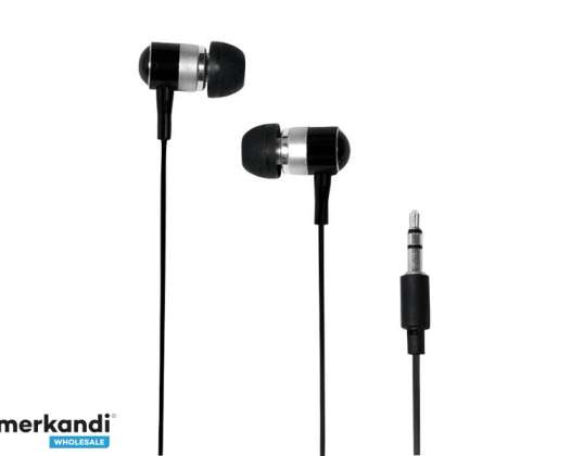 Auriculares LogiLink Stereo In Ear Negro HS0015A