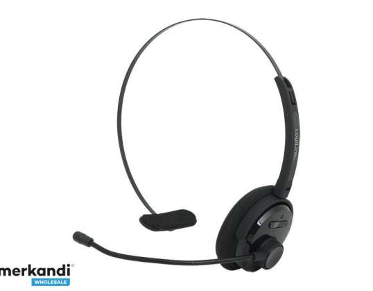 LogiLink Bluetooth mono headset BT0027 černá