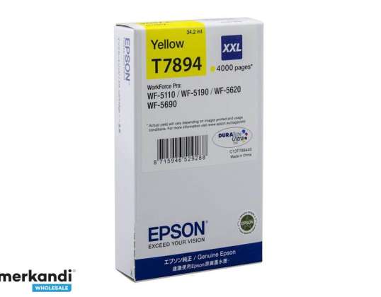 Epson Ink Cartridge - C13T789440 - geel XXL C13T789440