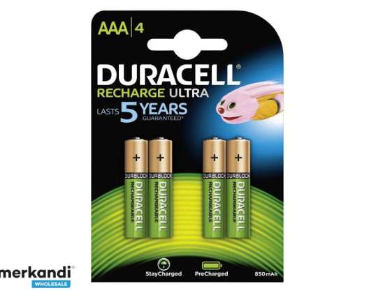Pil Duracell AAA Micro 900mAh 4 adet.