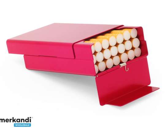 Cigarette Case Aluminum Red
